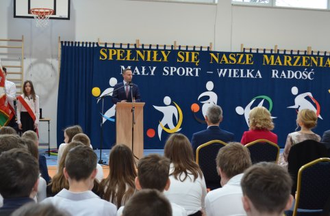 Otwarcie sali gimnastycznej