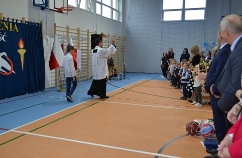 Otwarcie sali gimnastycznej