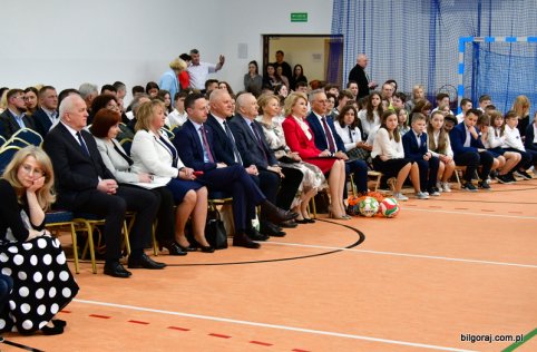 Otwarcie sali gimnastycznej