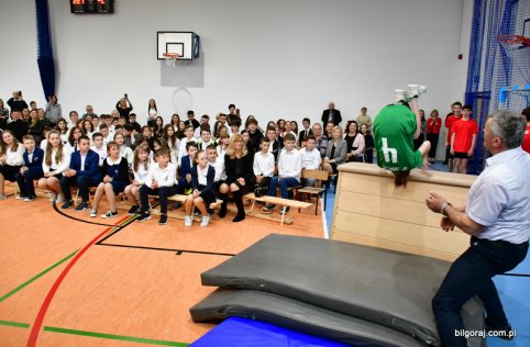 Otwarcie sali gimnastycznej