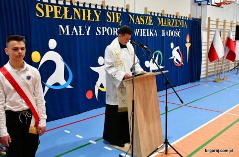 Otwarcie sali gimnastycznej