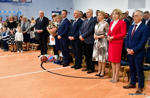 Otwarcie sali gimnastycznej