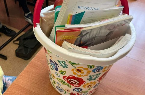 Dzień bez plecaka w naszej szkole