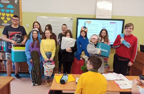 Dzień bez plecaka w naszej szkole