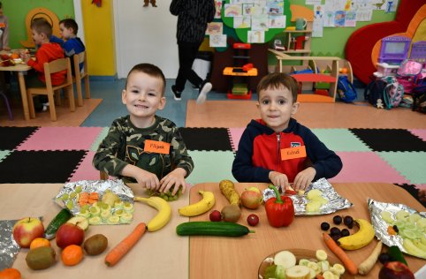 Warzywa i owoce są zdrowe