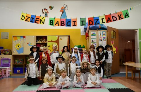 Dzień Babci i Dziadka w oddziale przedszkolnym