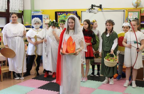 Przedszkolaki w świecie mitologii greckiej