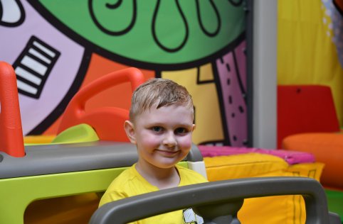 Przedszkole z wizytą na policji