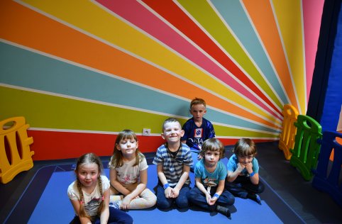 Przedszkole z wizytą na policji