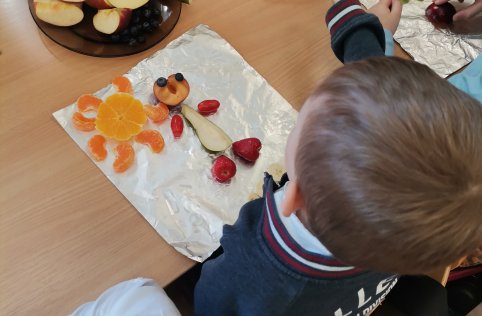 Owoce i warzywa w przedszkolu