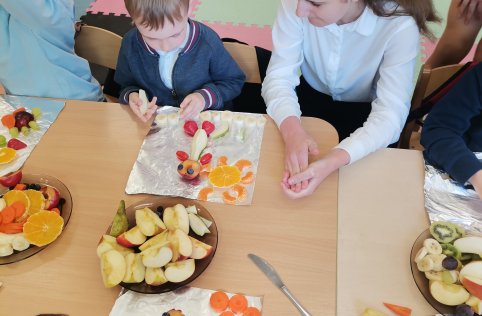 Owoce i warzywa w przedszkolu
