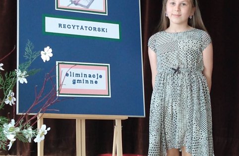 Sukcesy w Małym Konkursie Recytatorskim