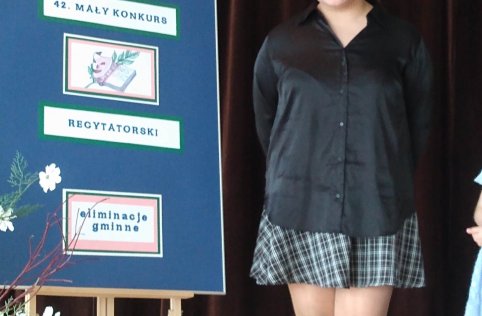 Sukcesy w Małym Konkursie Recytatorskim