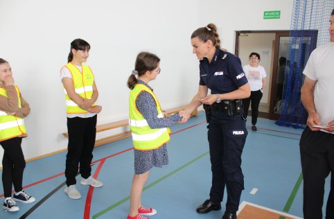 Spotkanie prewencyjne z przedstawicielami policji 