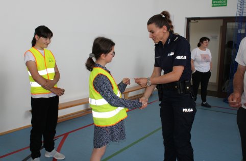 Spotkanie prewencyjne z przedstawicielami policji 