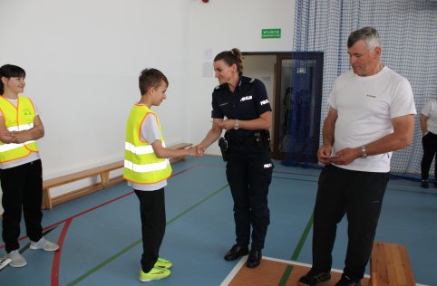 Spotkanie prewencyjne z przedstawicielami policji 