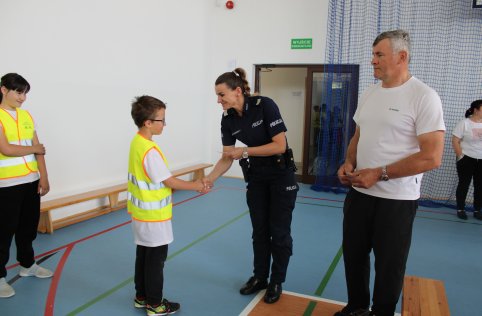 Spotkanie prewencyjne z przedstawicielami policji 