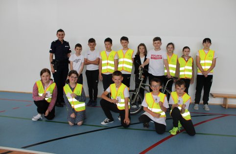 Spotkanie prewencyjne z przedstawicielami policji 