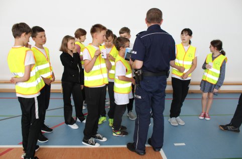 Spotkanie prewencyjne z przedstawicielami policji 