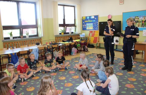 Policja w oddziałach przedszkolnych 2023