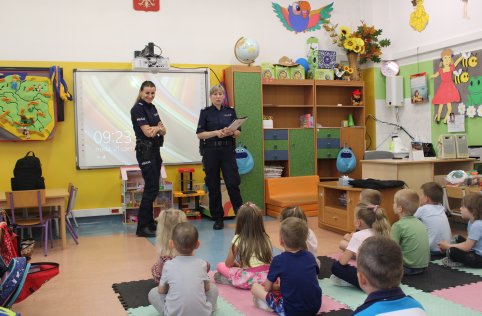 Policja w oddziałach przedszkolnych 2023