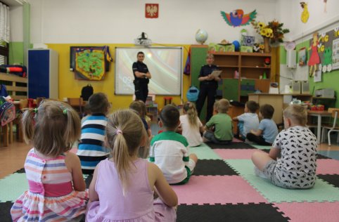 Policja w oddziałach przedszkolnych 2023