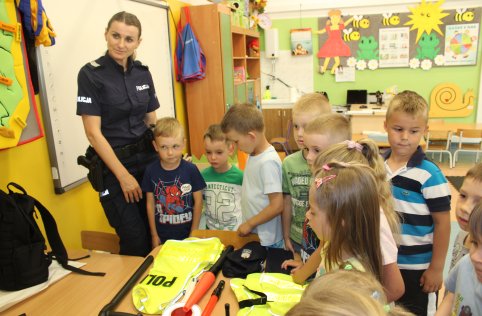 Policja w oddziałach przedszkolnych 2023