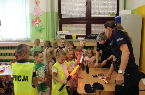 Policja w oddziałach przedszkolnych 2023
