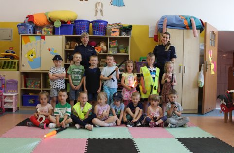 Policja w oddziałach przedszkolnych 2023