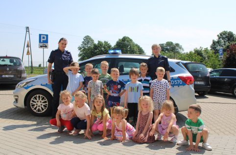 Policja w oddziałach przedszkolnych 2023