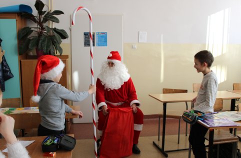 Święty Mikołaj znów w naszej szkole!