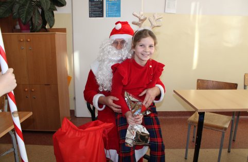 Święty Mikołaj znów w naszej szkole!