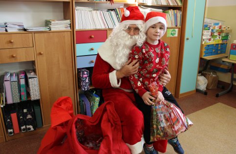 Święty Mikołaj znów w naszej szkole!