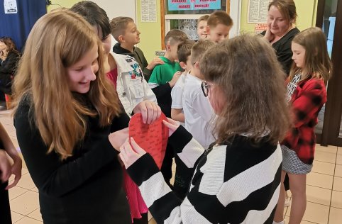 Andrzejki w klasach IV-VIII