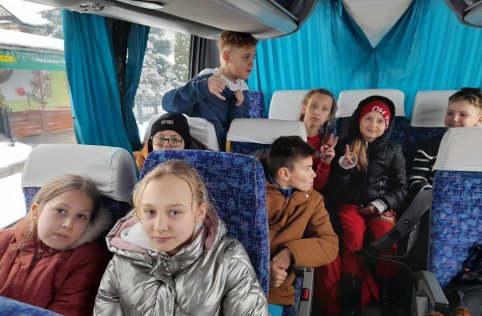 Mikołajkowy wyjazd uczniów klasy IV