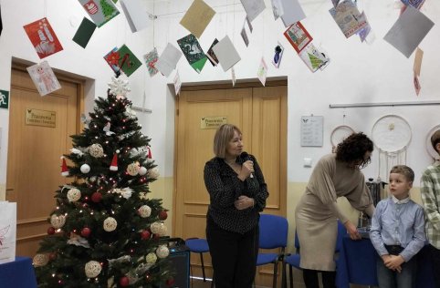 Wyróżnienie w konkursie na kartkę bożonarodzeniową