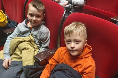 Przedszkolaki na wycieczce w Biłgoraju