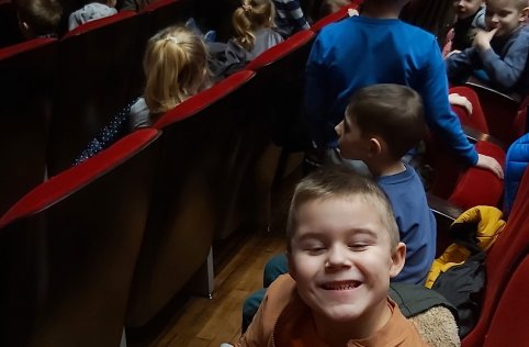 Przedszkolaki na wycieczce w Biłgoraju