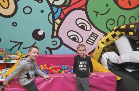 Przedszkolaki na wycieczce w Biłgoraju