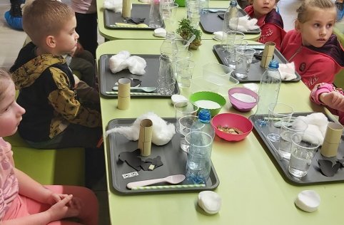 Przedszkolaki na wycieczce w Biłgoraju