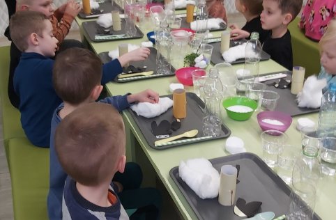 Przedszkolaki na wycieczce w Biłgoraju