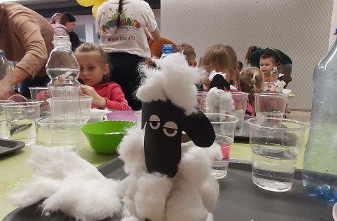 Przedszkolaki na wycieczce w Biłgoraju