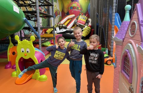 Przedszkolaki na wycieczce w Biłgoraju