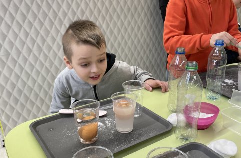 Przedszkolaki na wycieczce w Biłgoraju