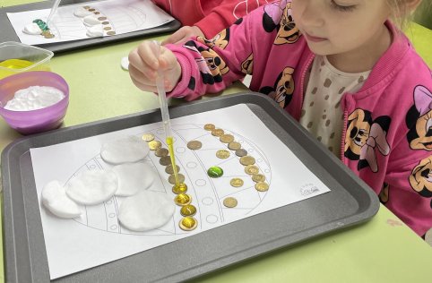 Przedszkolaki na wycieczce w Biłgoraju