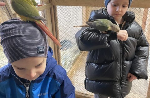 Przedszkolaki na wycieczce w Biłgoraju