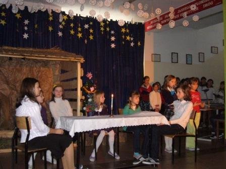 Kiermasz, Jasełka i Wigilia w szkole