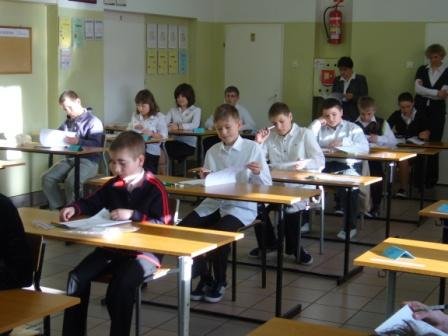 II próbny sprawdzian kl.VI