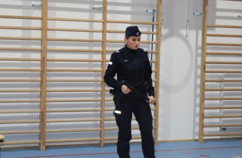 Spotkanie z policjantką w naszej szkole