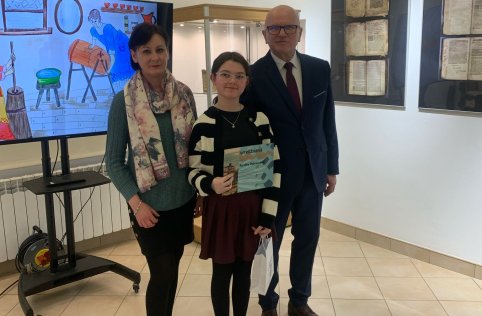 Wyróżnienie w konkursie "Życie w zagrodzie sitarskiej"